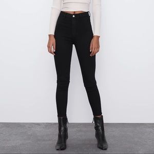 Zara high-rise stretchy Jeggings